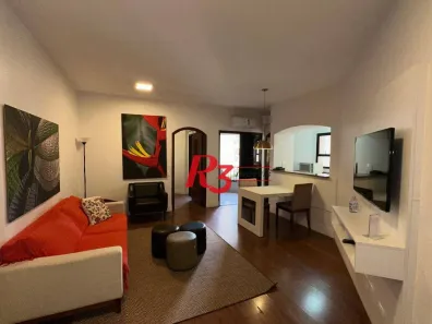 Flat com 1 Quarto para alugar, 48m² no Gonzaga, Santos