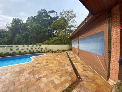 Casa de Condomínio com 5 Quartos para venda ou aluguel, 418m² no São Paulo II, Cotia