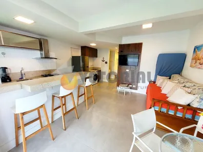 Flat com 1 Quarto para venda ou aluguel, 48m² no Martim de Sá, Caraguatatuba