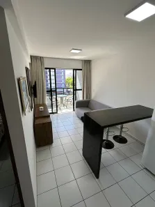 Apartamento com 1 Quarto para alugar, 40m² no Manaíra, João Pessoa