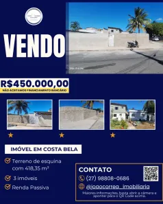 Prédio/Edifício Inteiro com 4 Quartos à venda, 418m² no Costa Bela, Serra