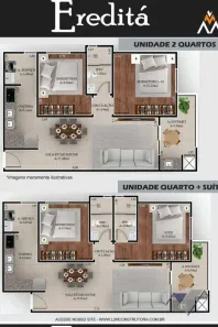 Apartamento com 2 Quartos à venda, 63m² no Country, Cascavel