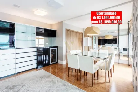Apartamento com 3 Quartos à venda, 163m² no Campo Comprido, Curitiba