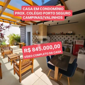 Casa de Condomínio com 3 Quartos à venda, 85m² no Parque Jambeiro, Campinas