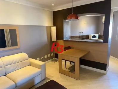 Flat com 1 Quarto à venda, 44m² no Gonzaga, Santos