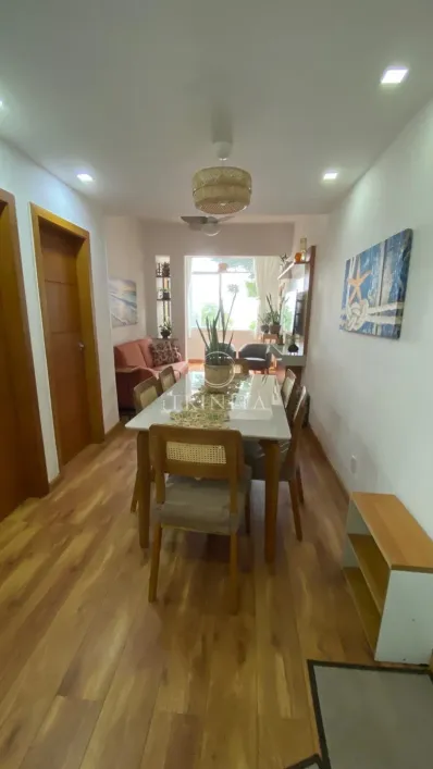 Foto do imóvel - Apartamento mobiliado para alugar com 2 quartos, sendo 1 suíte, 2 banheiros, 59 m² e condomínio.