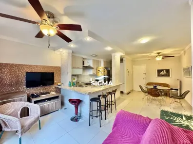 Apartamento com 1 Quarto à venda, 50m² no Pitangueiras, Guarujá