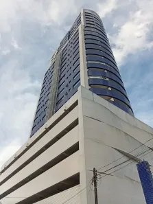 Conjunto Comercial / Sala para venda ou aluguel, 136m² no Ponta da Praia, Santos