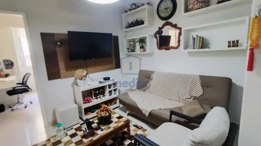 Apartamento com 2 Quartos à venda, 59m² no Pompéia, Santos