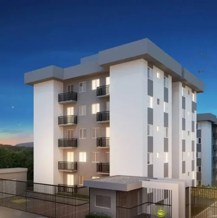 Foto do imóvel - Apartamento para alugar com 2 quartos, 1 banheiro e 1 vaga na garagem em