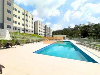Apartamento com 2 Quartos para venda ou aluguel, 48m² no Vila Perracini, Poá