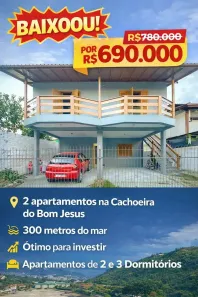 Prédio/Edifício Inteiro com 5 Quartos à venda, 150m² no Cachoeira do Bom Jesus, Florianópolis