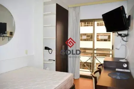 Flat com 1 Quarto para venda ou aluguel, 18m² no Santa Paula, São Caetano do Sul