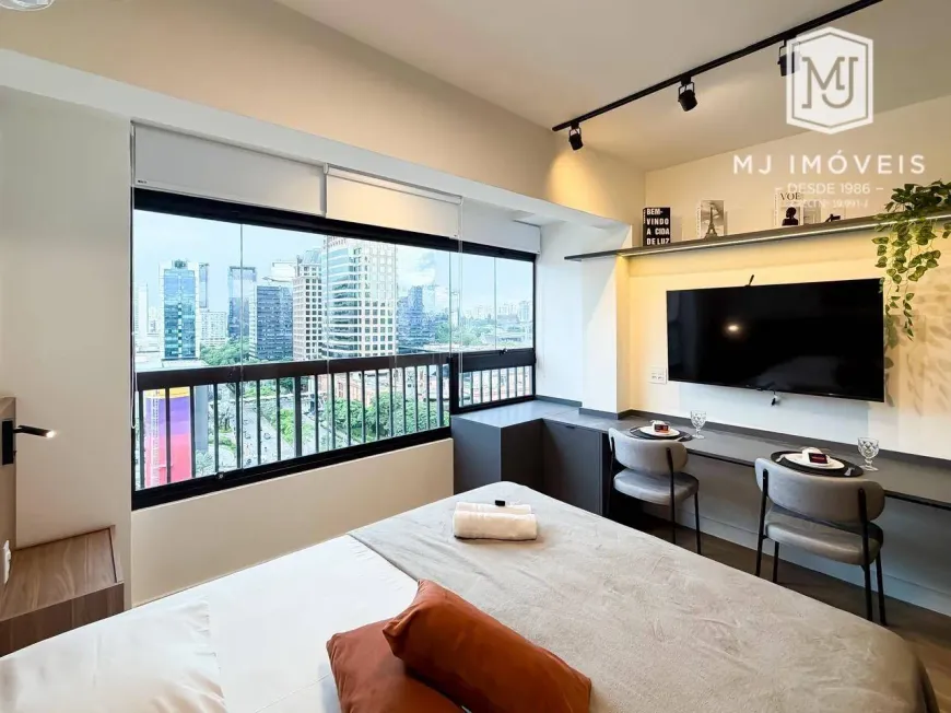 Foto do imóvel - Studio para alugar com 24 m², 1 quarto, 1 banheiro