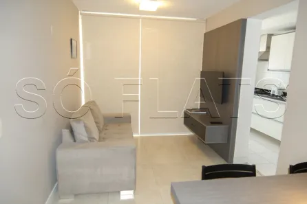 Flat com 1 Quarto à venda, 44m² no Brooklin Paulista, São Paulo