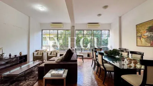 Apartamento com 4 Quartos para venda ou aluguel, 214m² no Leblon, Rio de Janeiro
