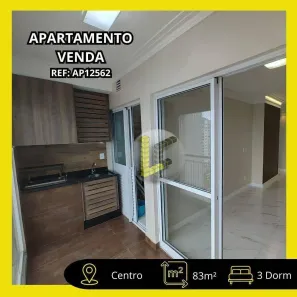 Apartamento com 3 Quartos à venda, 83m² no Centro, São Caetano do Sul