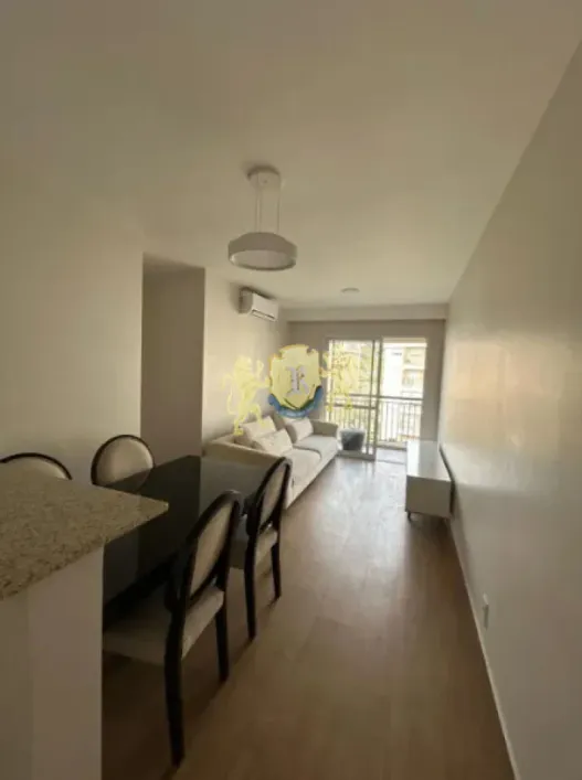 Foto do imóvel - Flat para alugar com 2 quartos, 1 suíte, mobiliado e 2 banheiros em