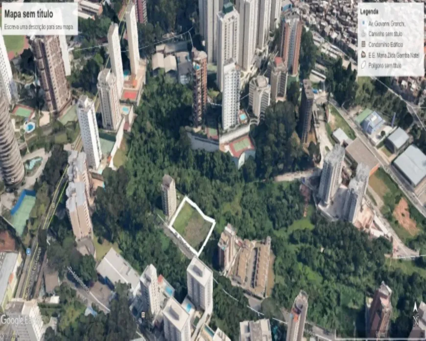 Foto do imóvel - Terreno Finalidade Residencial e Comercial Jardim Ampliação Morumbi,Uso Misto