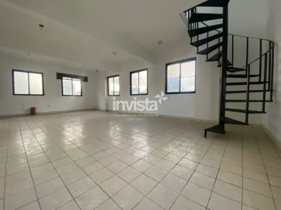 Conjunto Comercial / Sala à venda, 170m² no Gonzaga, Santos