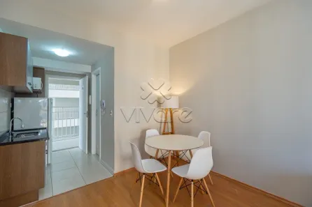 Studio com 1 Quarto para alugar, 28m² no Centro, Curitiba