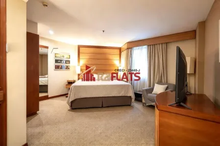Flat com 2 Quartos para alugar, 65m² no Indianópolis, São Paulo