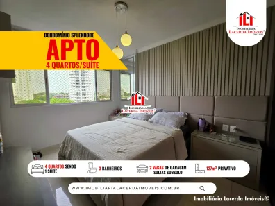 Apartamento com 4 Quartos à venda, 127m² no Dom Pedro I, Manaus