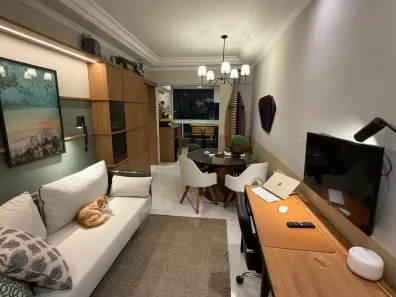 Apartamento com 2 Quartos para alugar, 70m² no Encruzilhada, Santos