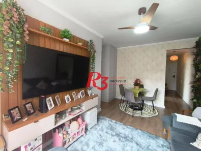 Apartamento com 1 Quarto à venda, 57m² no Gonzaga, Santos
