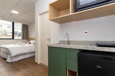 Studio com 1 Quarto para alugar, 23m² no Centro, São Paulo