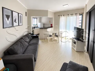 Flat com 1 Quarto para alugar, 37m² no Itaim Bibi, São Paulo
