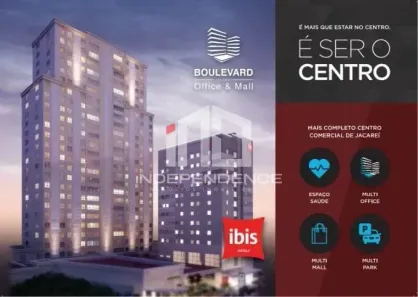 Conjunto Comercial / Sala para venda ou aluguel, 34m² no Centro, Jacareí