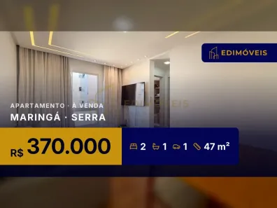 Apartamento com 2 Quartos à venda, 47m² no Maringá, Serra