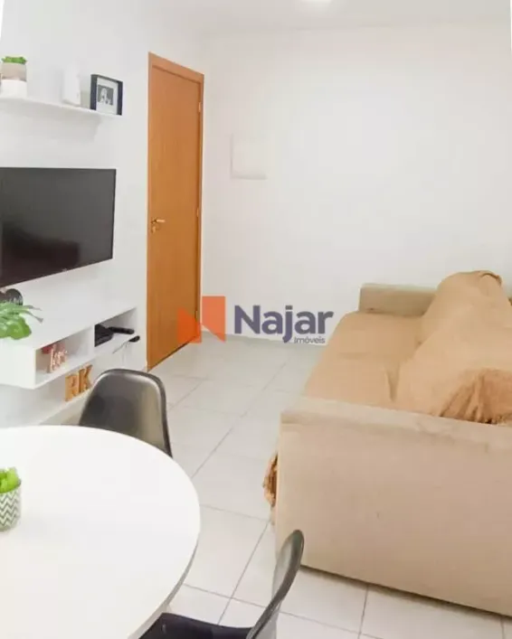 Foto do imóvel - Apartamento para alugar com 45 m², 2 quartos, 1 banheiro, 1 vaga