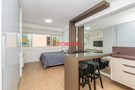 Studio com 1 Quarto para alugar, 30m² no Centro, Curitiba