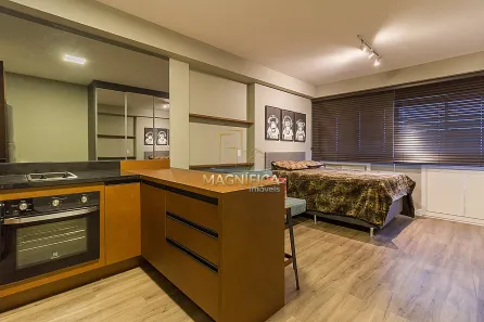 Studio com 1 Quarto à venda, 30m² no Centro, Curitiba