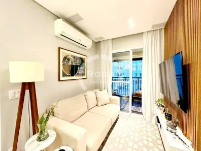 Apartamento com 2 Quartos para alugar, 62m² no Marapé, Santos