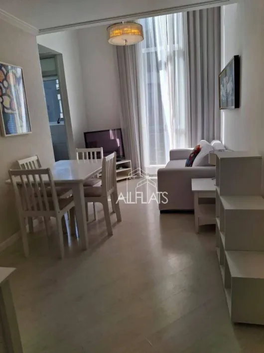 Foto do imóvel - Apartamento para alugar com 50 m², 1 quarto, 1 banheiro, 1 vaga