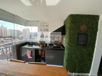 Apartamento com 3 Quartos à venda, 117m² no Vila Assunção, Santo André