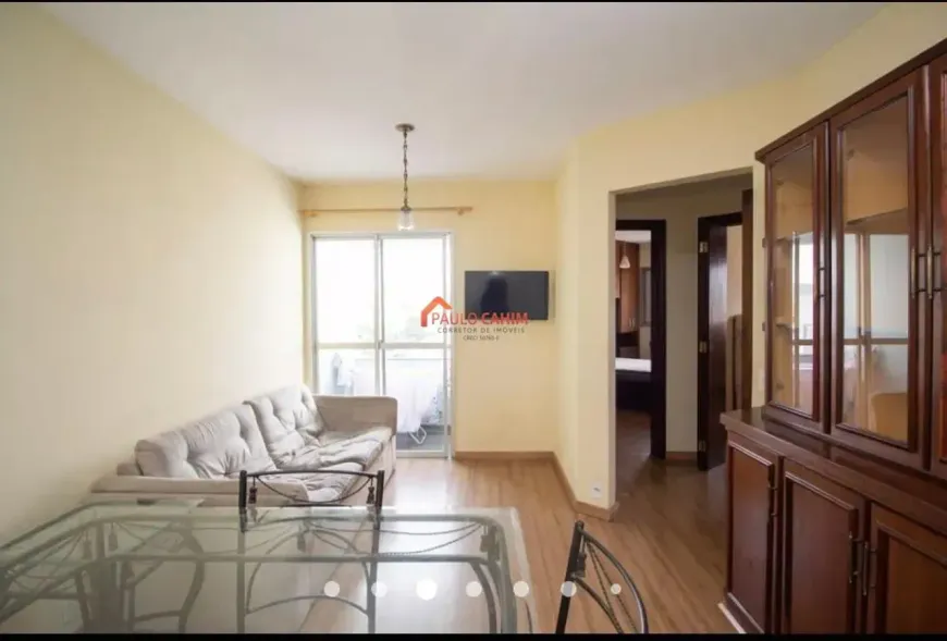 Foto do imóvel - Apartamento mobiliado para alugar com 2 quartos, 1 banheiro e 1 vaga na garagem em