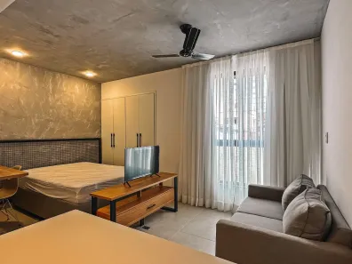 Studio com 1 Quarto para alugar, 37m² no Centro, Juiz de Fora