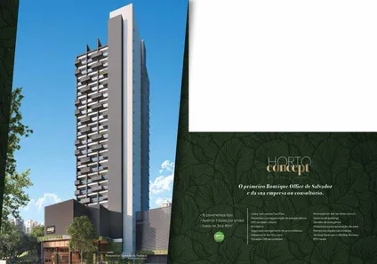 Conjunto Comercial / Sala à venda, 34m² no Horto Florestal, Salvador