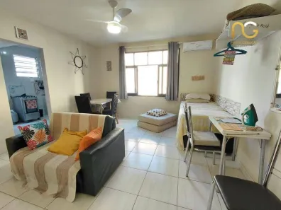 Kitnet com 1 Quarto à venda, 30m² no Canto do Forte, Praia Grande