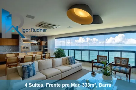 Apartamento com 4 Quartos à venda, 338m² no Barra, Salvador