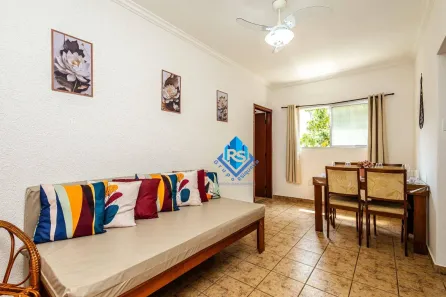 Apartamento com 1 Quarto à venda, 43m² no Canto do Forte, Praia Grande