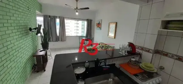 Kitnet com 1 Quarto à venda, 62m² no Ilha Porchat, São Vicente