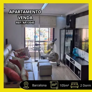 Apartamento com 2 Quartos à venda, 105m² no Barcelona, São Caetano do Sul