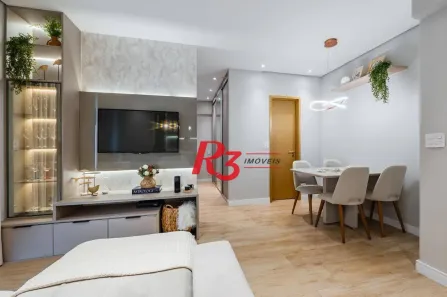 Studio com 1 Quarto à venda, 44m² no Campo Grande, Santos