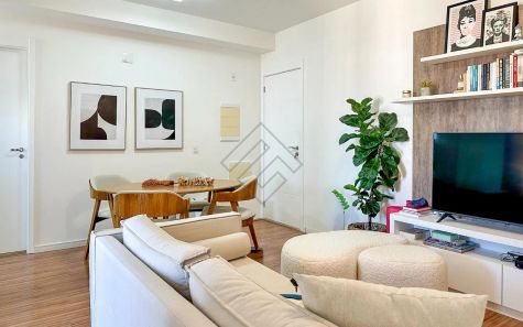 Apartamento com 1 Quarto para venda ou aluguel, 57m² no Cambuí, Campinas