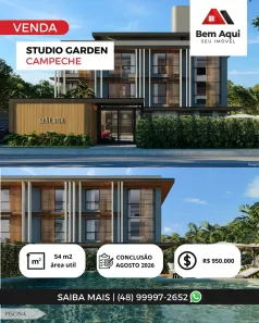 Studio com 1 Quarto à venda, 54m² no Campeche, Florianópolis